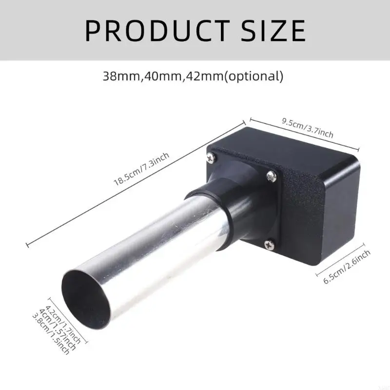N58C Electric Barbecue Air Blower พร้อมการควบคุมความเร็วแปร
