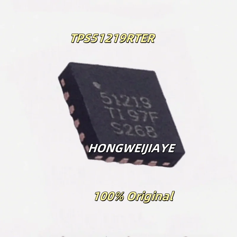 

5PCS 100% New TPS51219RTER TPS53119RGTR TPS53511RGTR QFN-16 Brand New Original Chips ic