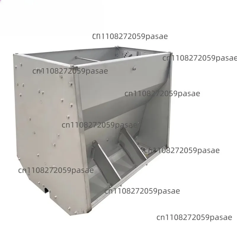 Stainless steel single-sided and double-sided feeding chutes for pigsty breeding equipment