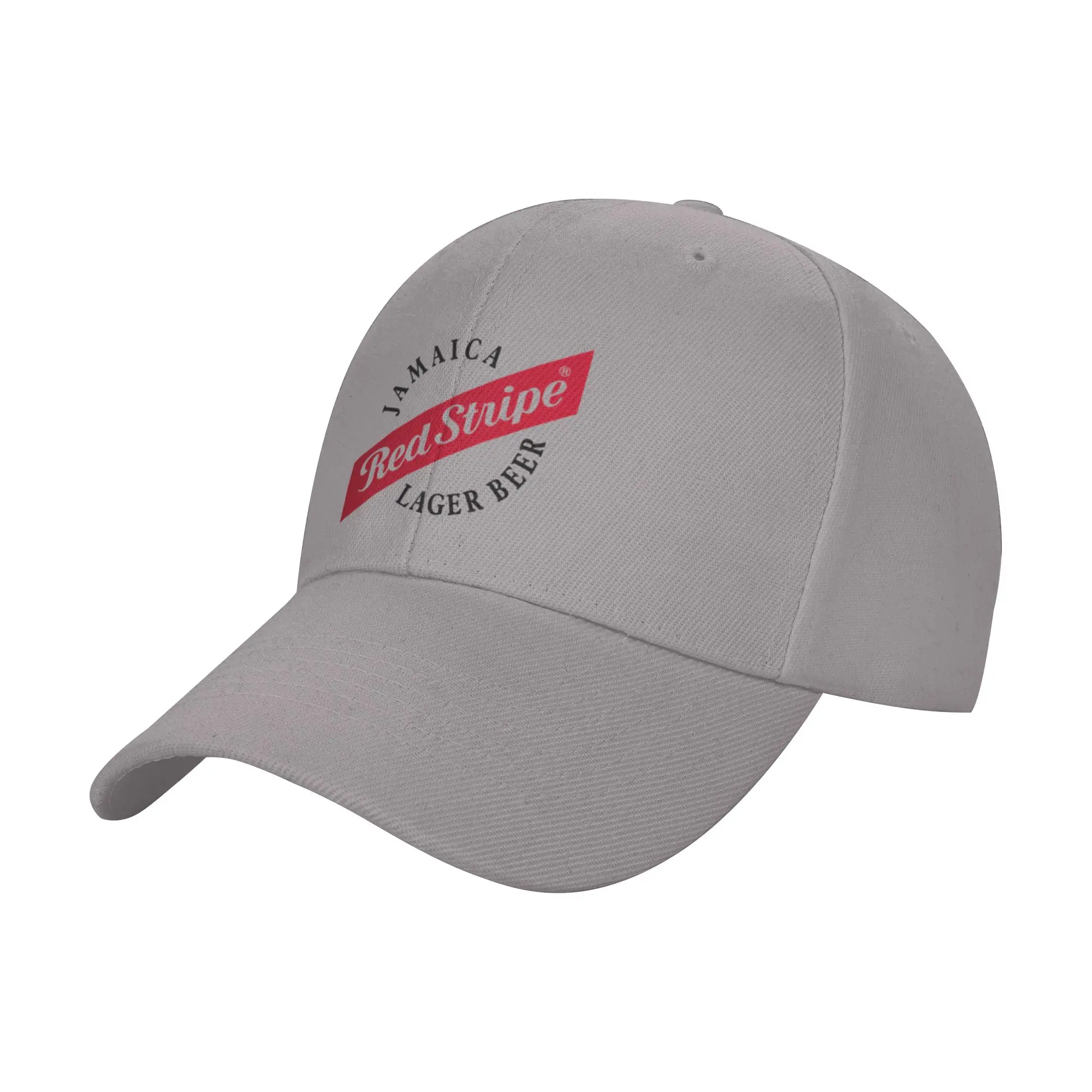 Jamaica Red Stripe Lager Beer 1439 Trendy Baseball Cap Truck Driving Plain Cap Dad Hat