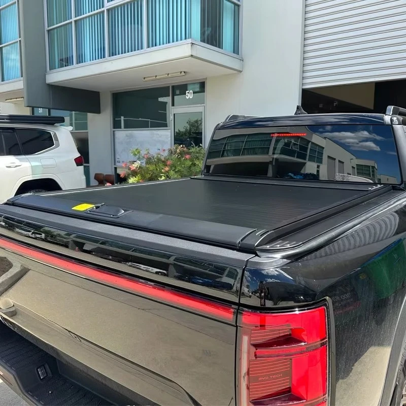 Aluminium Alloy Tonneau Cover for BYD SHARK 6 2024+ Roller Lid up Pick-Up Truck Car Parts