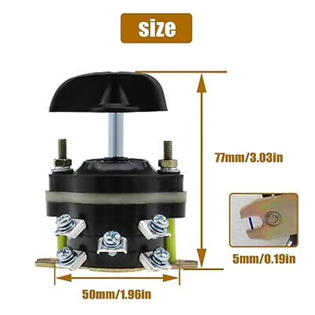 Forward Reverse Switch Reliable and 380V 10A 3 Gears Forward Reverse Switch for Electric for atvs Pedicab for Go for kart