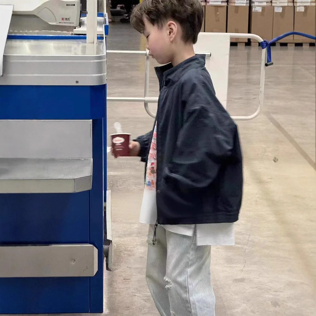 Boys' outerwear for autumn 2026 new style for boys' baby windbreakers trendy brand cool tops children's clothing