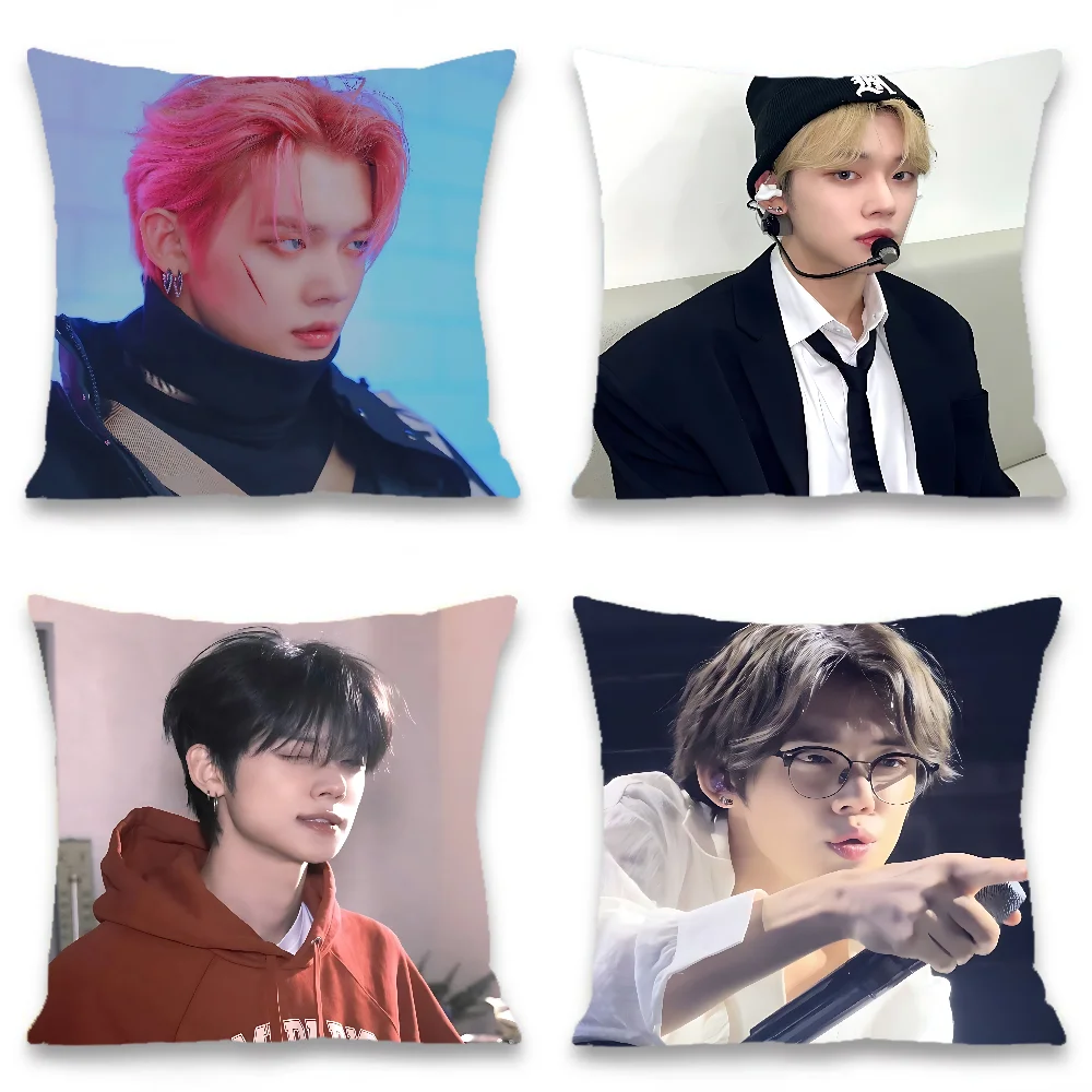 

Singer Y-Yeonjun Pillow Case Elegant Couple Home Living Room Bedroom Decorative Rectangle Pillowcase Sofa Cushion Cover