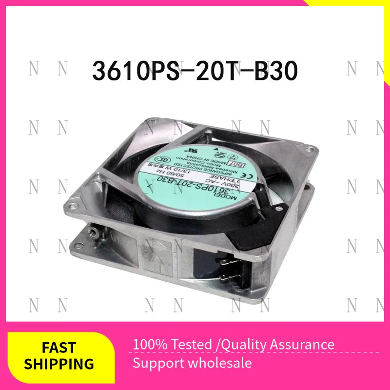 

YJJ High quality FOR NMB fan 200VAC 13/10W 3610PS-20T-B30 90*90*25mm high air volume fan