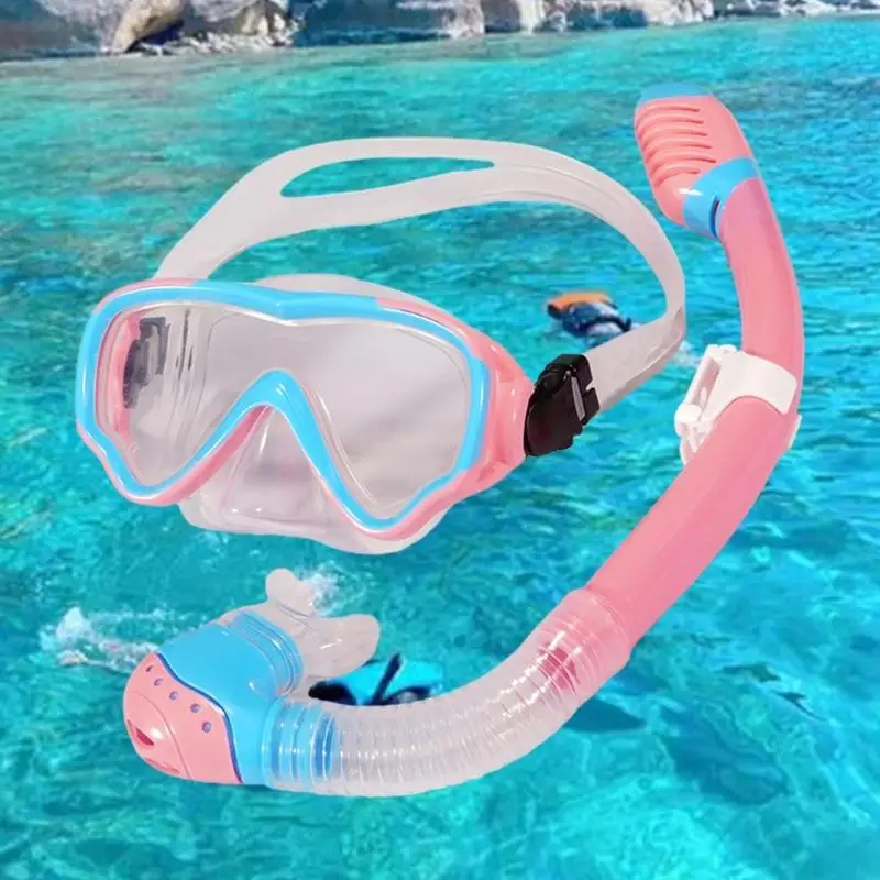 Buceo buceo snorkels mascarilla niños máscaras buceo buceo set snorkel k1yf
