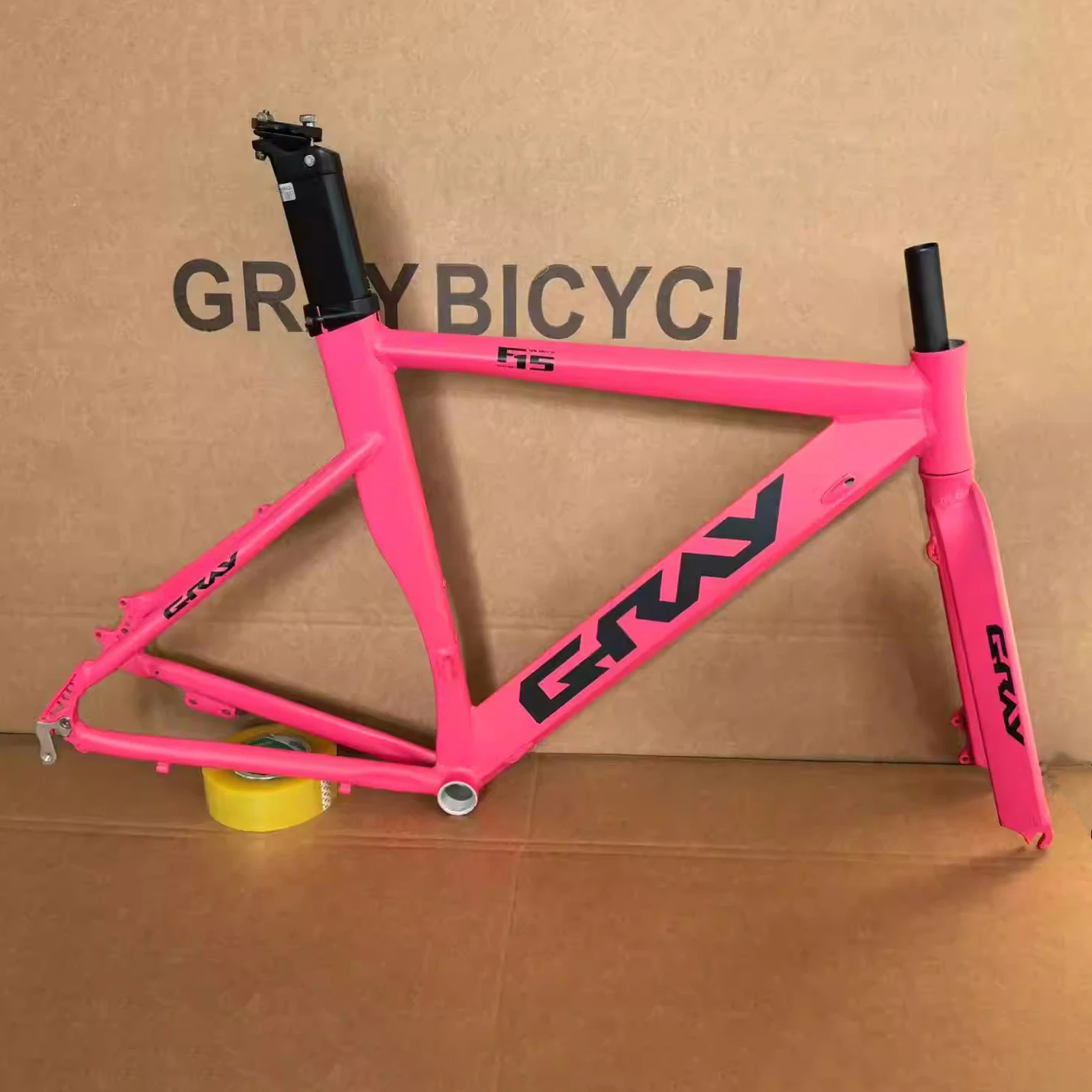 GRAY F15 Bike Frame Aerodynamics Aluminum Alloy Road Bicycle