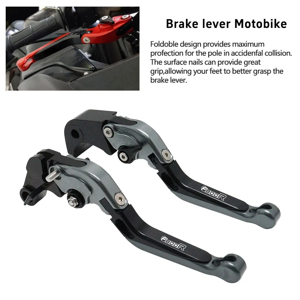 For BMW F800R 2009-2018 Motorcycle Folding Brake Clutch Lever F800GT F800GS Adventure CNC Extendable Short Handle Levers