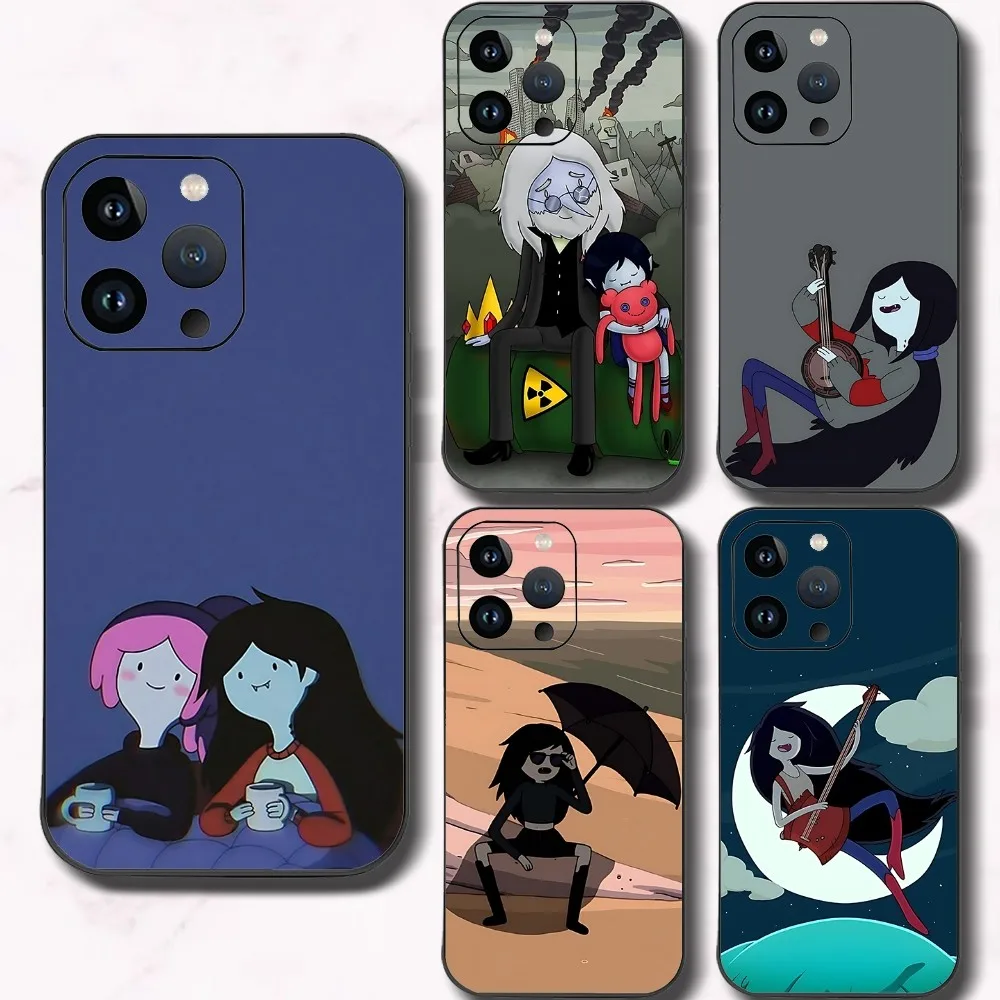 A-Adventure Time M-Marceline Phone Case For Iphone 15 11 13 14 15 16 Pro Max 7 8 Plus X Xr Xs Max Se2020 12mini Cover Case