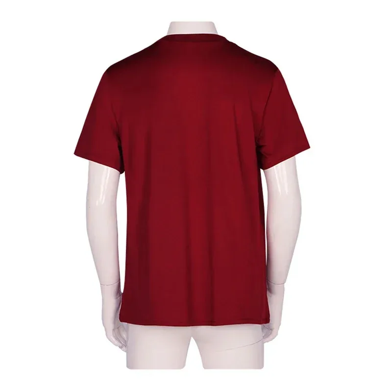 qq38 فيلم حراس المجرة المجلد 3 زي ستار لورد بيتر جيسون كويل تأثيري الأحمر تي شيرتات قصيرة الاكمام ل أ #1