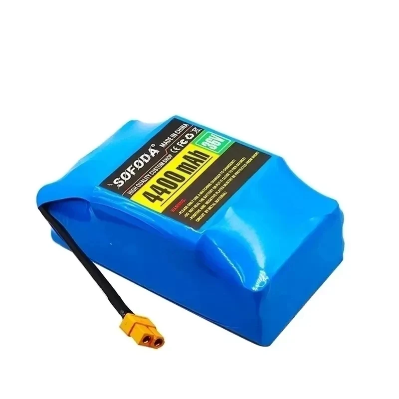 100% New 36v 4.4ah lithium battery 10s2p 36v battery 4400mAh lithium ion pack 42V 4400mah scooter twist car battery