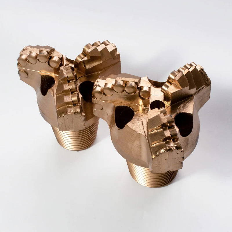 Durable Drag Bit for Effective Water Well Drilling in Soft and Medium Hard Rocks