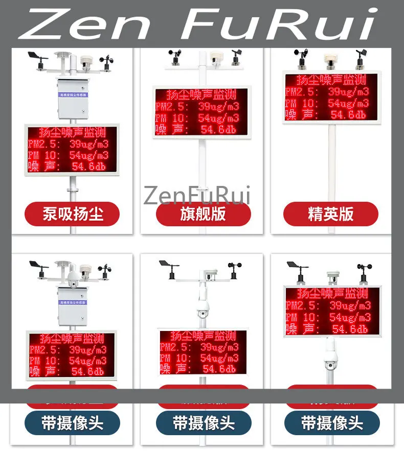 Monitoring System Real-Time Monitoring of Environmental Noise, Noise and Dust on Site PM2.5 PM10 Detector