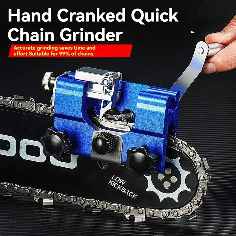 

2024 New Portable Electric Saw Chain Sharpening Machine Chain Sharpening Apparatus Grinder Tool Chainsaw Attachment Accessories