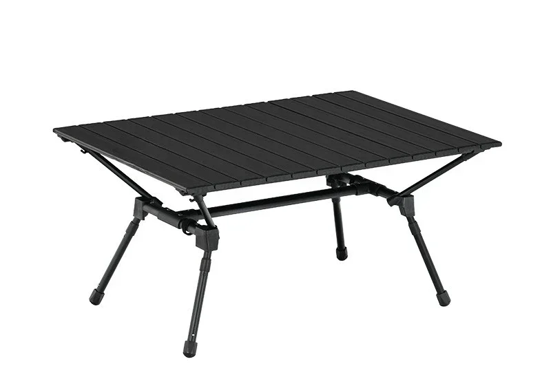

Outdoor blackening camping folding table portable table aluminum alloy folding table picnic barbecue