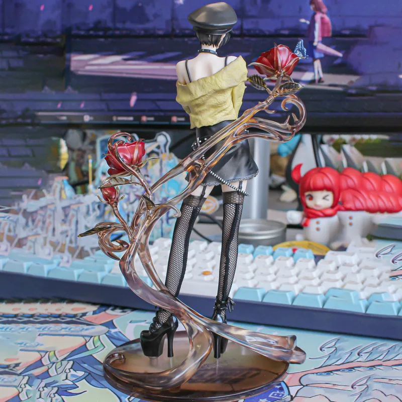 Nana em estoque figura modelo clássico anime lado leste osaki komatsu estatueta de anime em miniatura coleção ornamento de mesa presentes