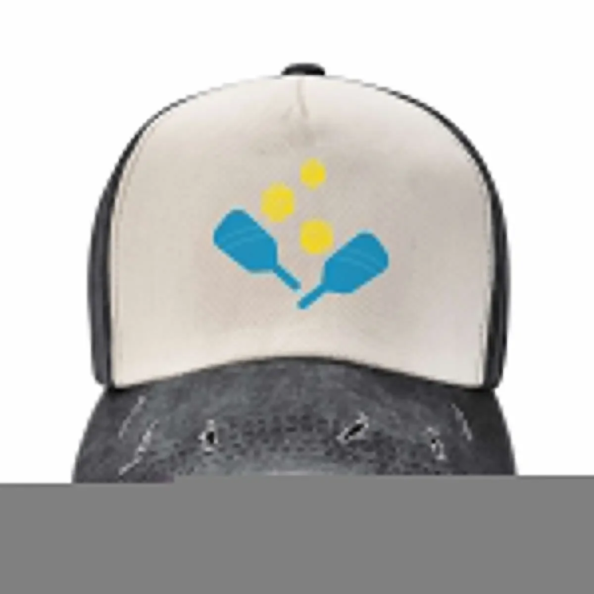 Fun Pickleball Paddles Pattern Baseball Cap Luxury Hat Horse Hat Golf Wear Men Caps Women's