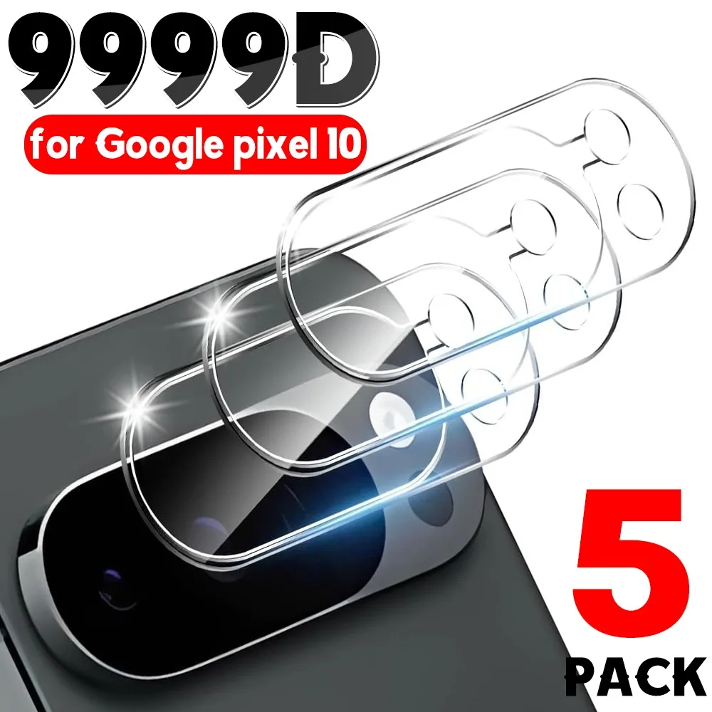 1-5 قطعة فيلم عدسة الكاميرا الزجاج المقسى لجوجل بكسل 10 برو XL غطاء الكاميرا الخلفية لجوجل بكسل 10 ProXL حماة العدسة