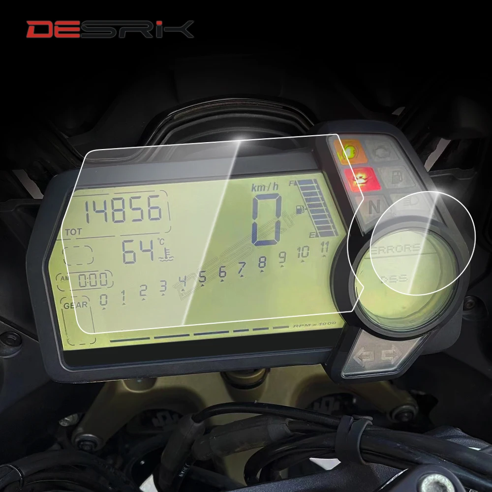 Para DUCATI Multistrada 1200 MTS1200 2010-2014 MTS 1200S motocicleta TPU película antiarañazos Protector de pantalla película de tablero