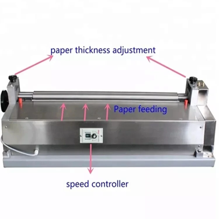 Picture 5: Gumming Spreader Leather Hot Melt Paper Gluing Machine for PaperPaper Sheet Automatic Feeding Pasting Hotmelt Glue Jelly