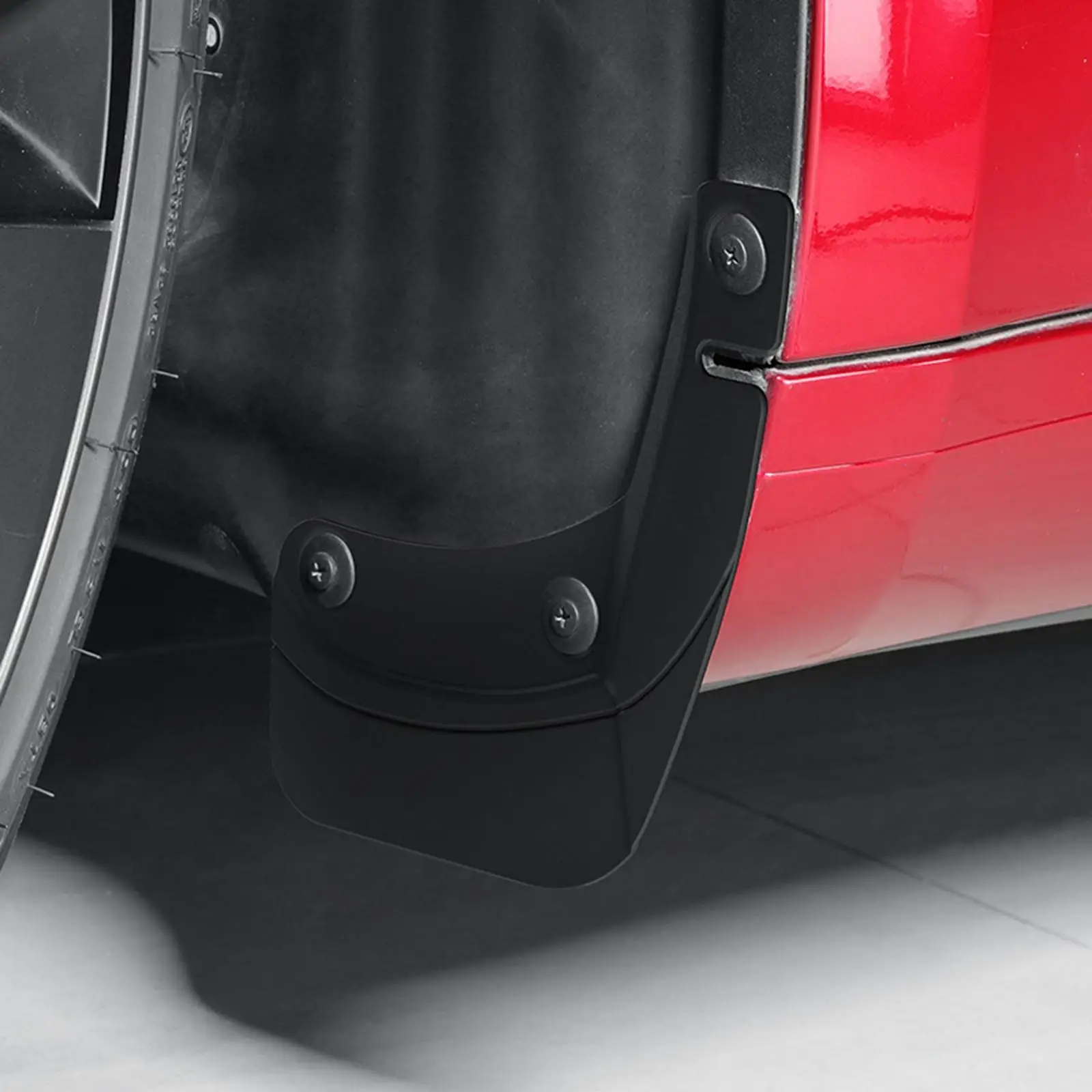 

TPE Car Mudguards Set Professional Mud Flaps Protector for Tesla Model 3 2023 Fender Protection Kit