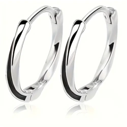 Hypoallergenic Hoop EarringsSimple Elegant Style Suitable For Women Daily Wear