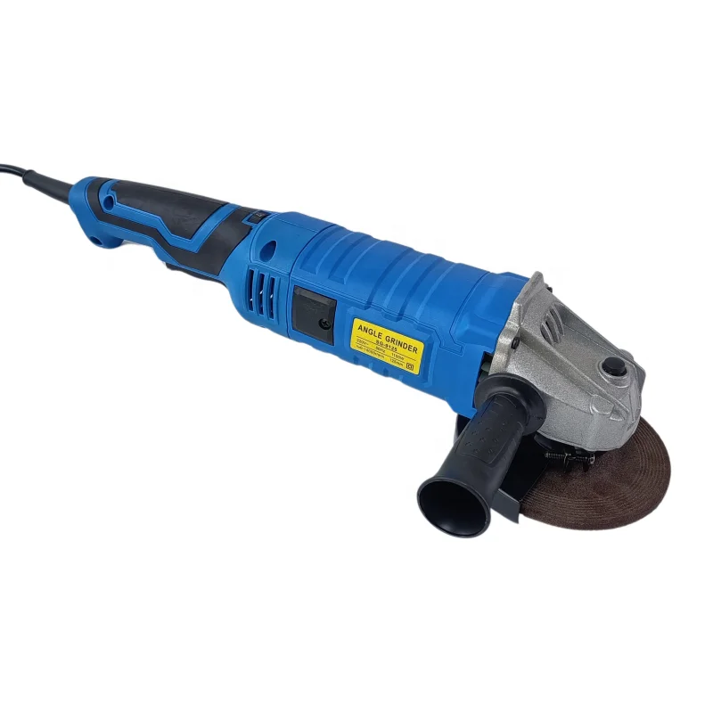 Kaqi-9125 Angle Grinder 5'' 1050w Grinder Variable Speed Electric Angle Grinding Machine Long Handle  Grinder Tools of Cutting