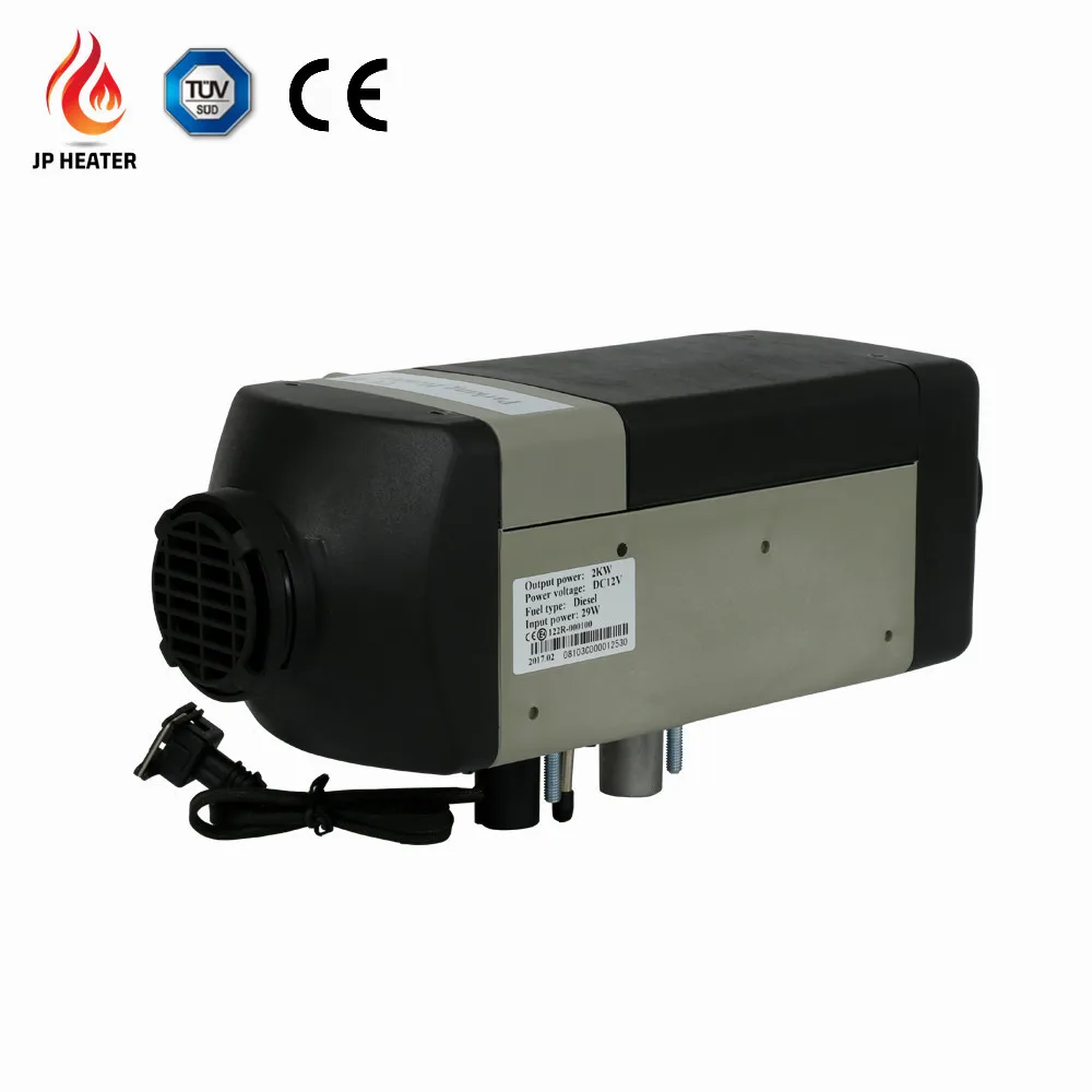 Digital Controller 2KW Diesel Air Parking Heater 12V With 10L Plastic Fuel Tank For Auto Cars