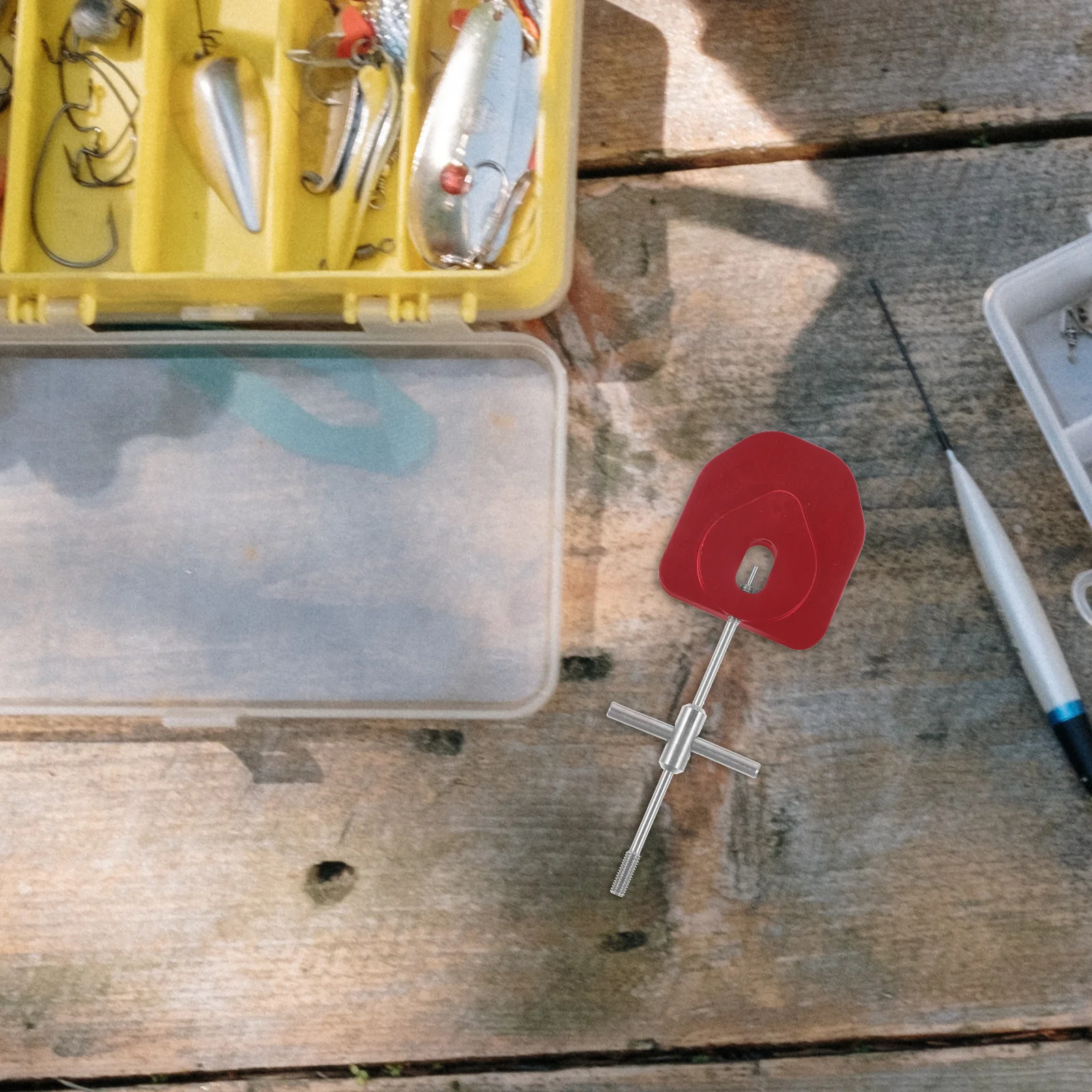 

Spool Bearing Removal Tool 1 Piece Aluminum Alloy Fast Efficient Fishing Reel Pin Extractor for Line Cup Disassembly Gear