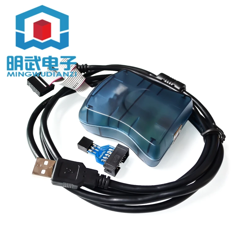 AVR ISP downloader/cabo de download/programador/compatível com tipo STK500 original AVRISP MKII XPII