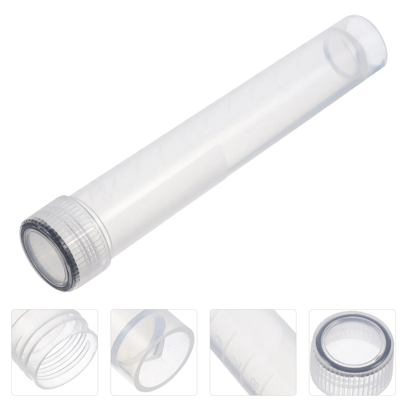 

10Pcs 10Ml Sample Tubes Plastic Freezing Vials with Screw Top for Laboratory and Medical Testing 10Ml Freezing Tube