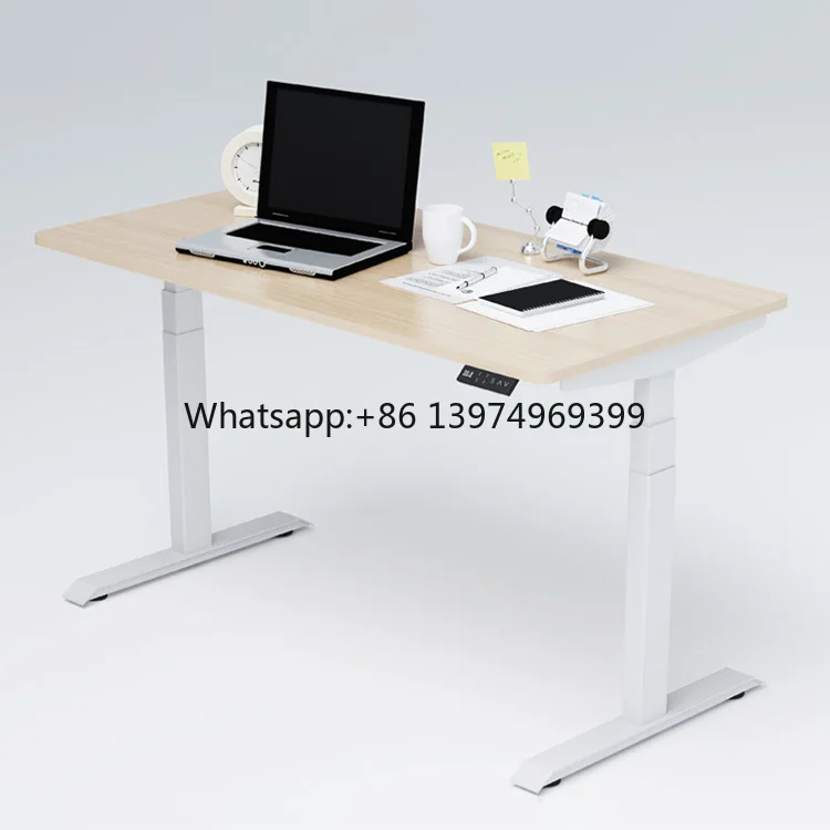 Factory Direct Sale Automatic Sit Stand Desk Ergonomic Electric Lift Mechanism Office Height Adjustable Desk Frame