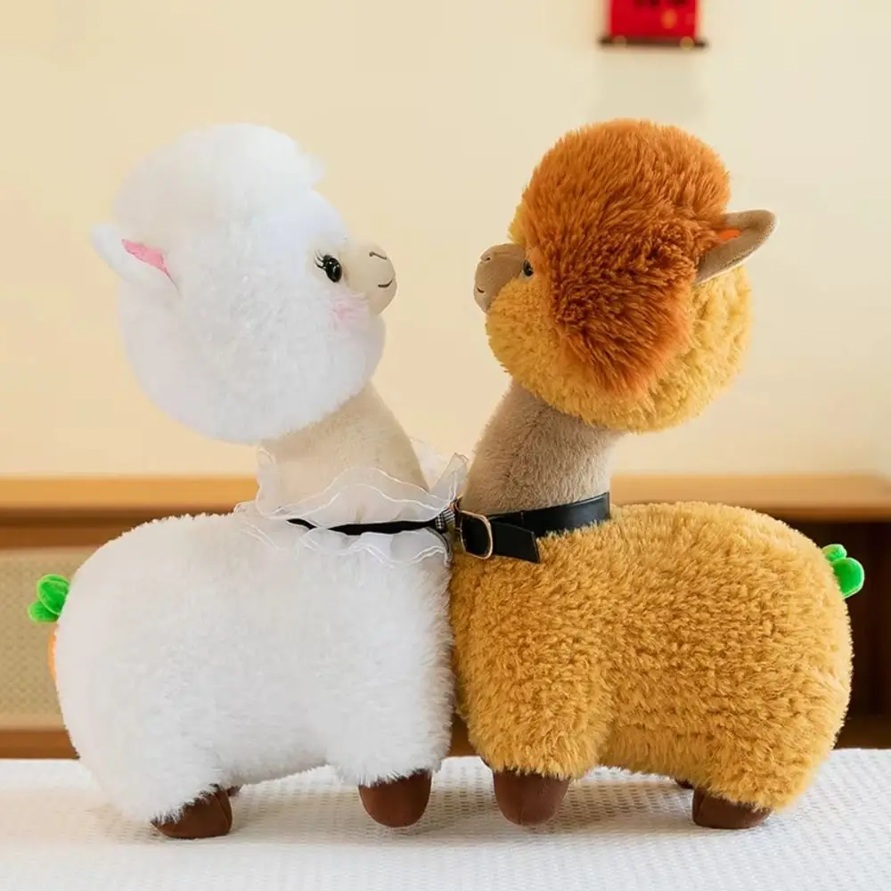 

Животные Куклы Альпака PP Хлопок Маленький Ягненк Плюшевая Кукла Пушистая Коллекция Альпака Плюшевые Игрушки Ins Мягкие Животные Мягкие Игрушки Рождество