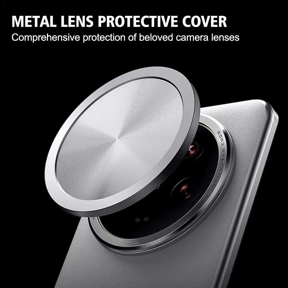 Adaptador de filtro de cubierta de lente de Metal Ultra para xiaomi 14, almohadilla de goma suave integrada para un ajuste ajustado