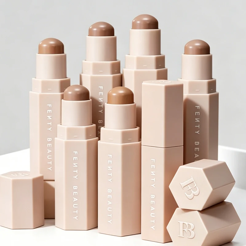 

Hot Fenty Beauty Moisturizing Matte Concealer Contour Stick Smooth Long Lasting 3D Nose Shadow Waterproof Face Contour Makeup