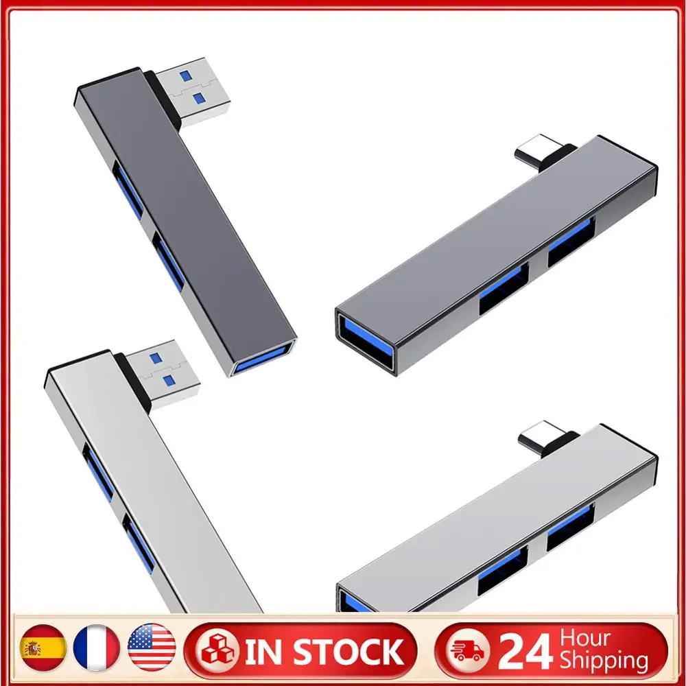 محطة إرساء USB 3 في 1 OTG USB 3.0/Type-C 3.0 إلى 3 USB USB HUB Type C HUB Speed 5.0Gbps 3 Port للكمبيوتر الشخصي والكمبيوتر المحمول
