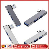 3 in 1 USB Docking Station OTG USB 3.0/Type-C 3.0 To 3 USB USB HUB Type C HUB Speed 5.0Gbps 3 Port for PC Computer Laptop