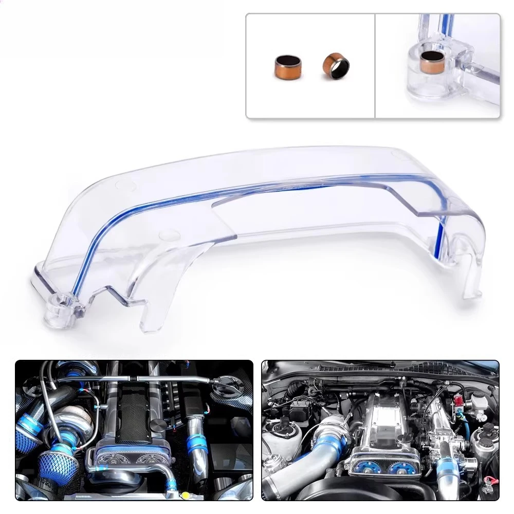 

Modified Pulley Disc Tooth Transparent Cover Timing gear pulley cover is suitable for Japanese engines
