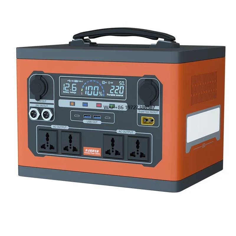 

Portable Home Power Station 2000W-3000W Lithium Ion Solar Battery Bank Pure Sine Wave Inverter Car Source Backup Power