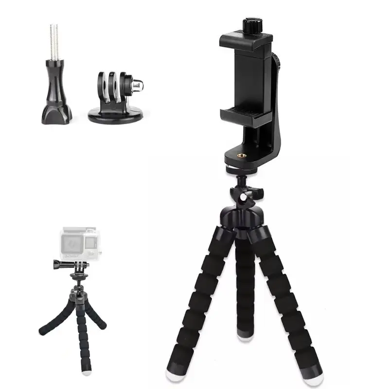 

Универсальный штатив для крепления GoPro или держателя для телефона, вертикальный штатив с поворотом на 360 градусов