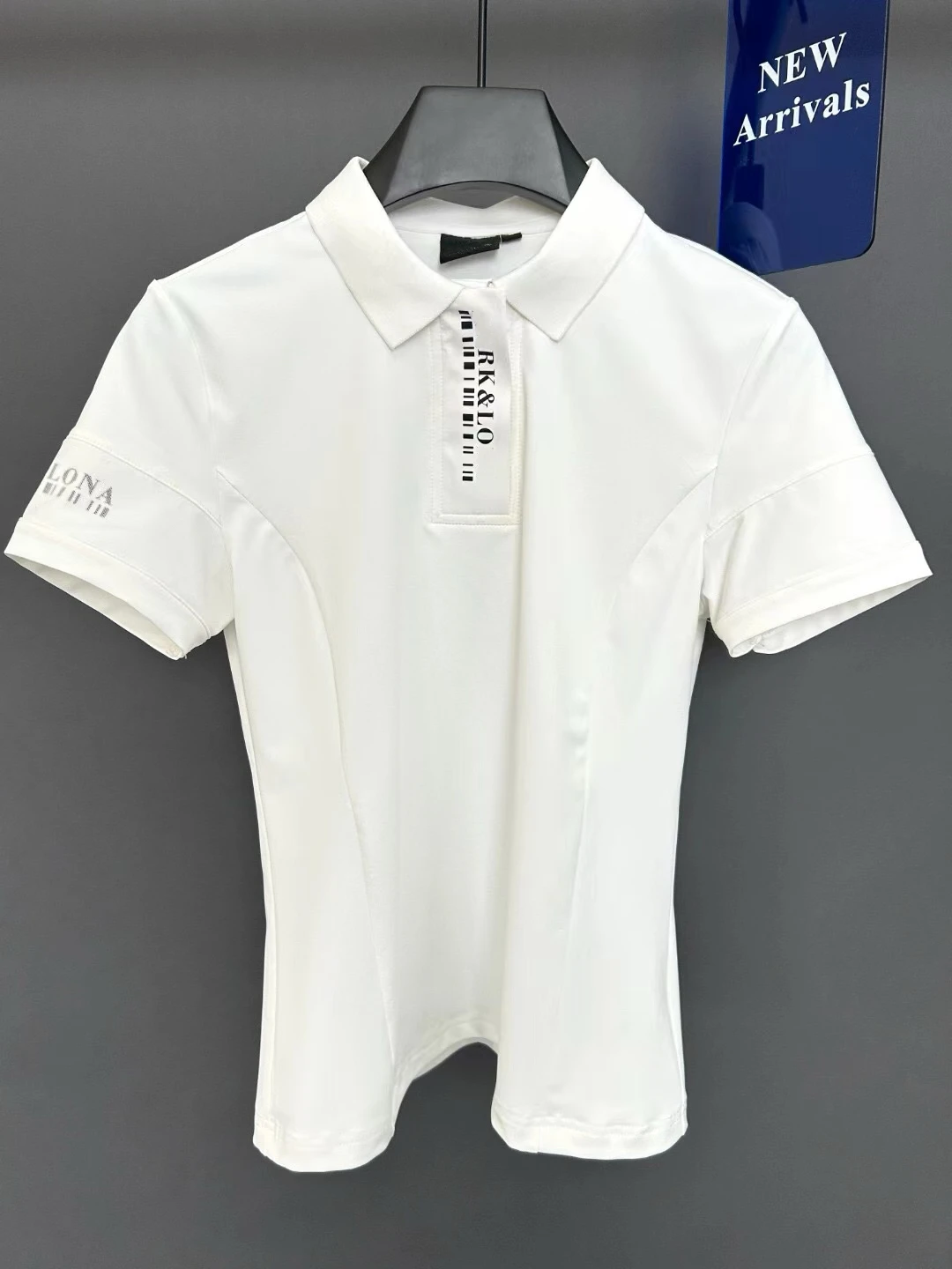 New Summer Golf Jersey Women Letter Printed Brand Golf Top Sports Short Sleeved Golf T Shirt
