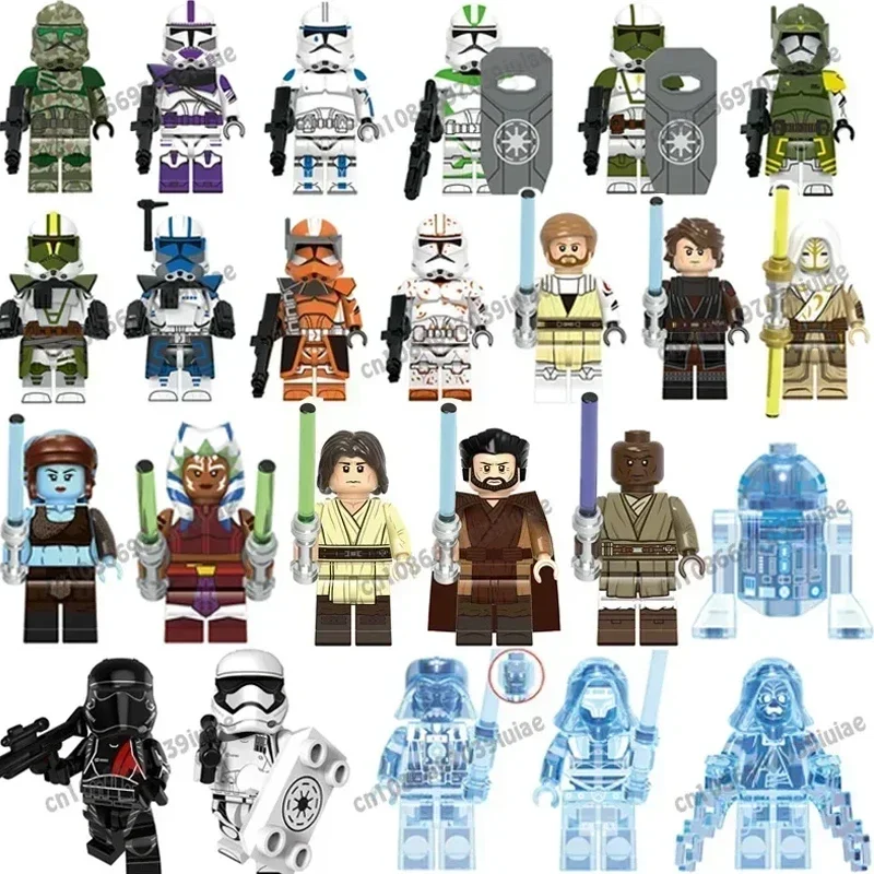 

BEAST KINGDOM Clone Troopers 501st Regiment Imperial Stormtrooper Mini Robot Figure Toy Bricks Assembling Doll Present G0057