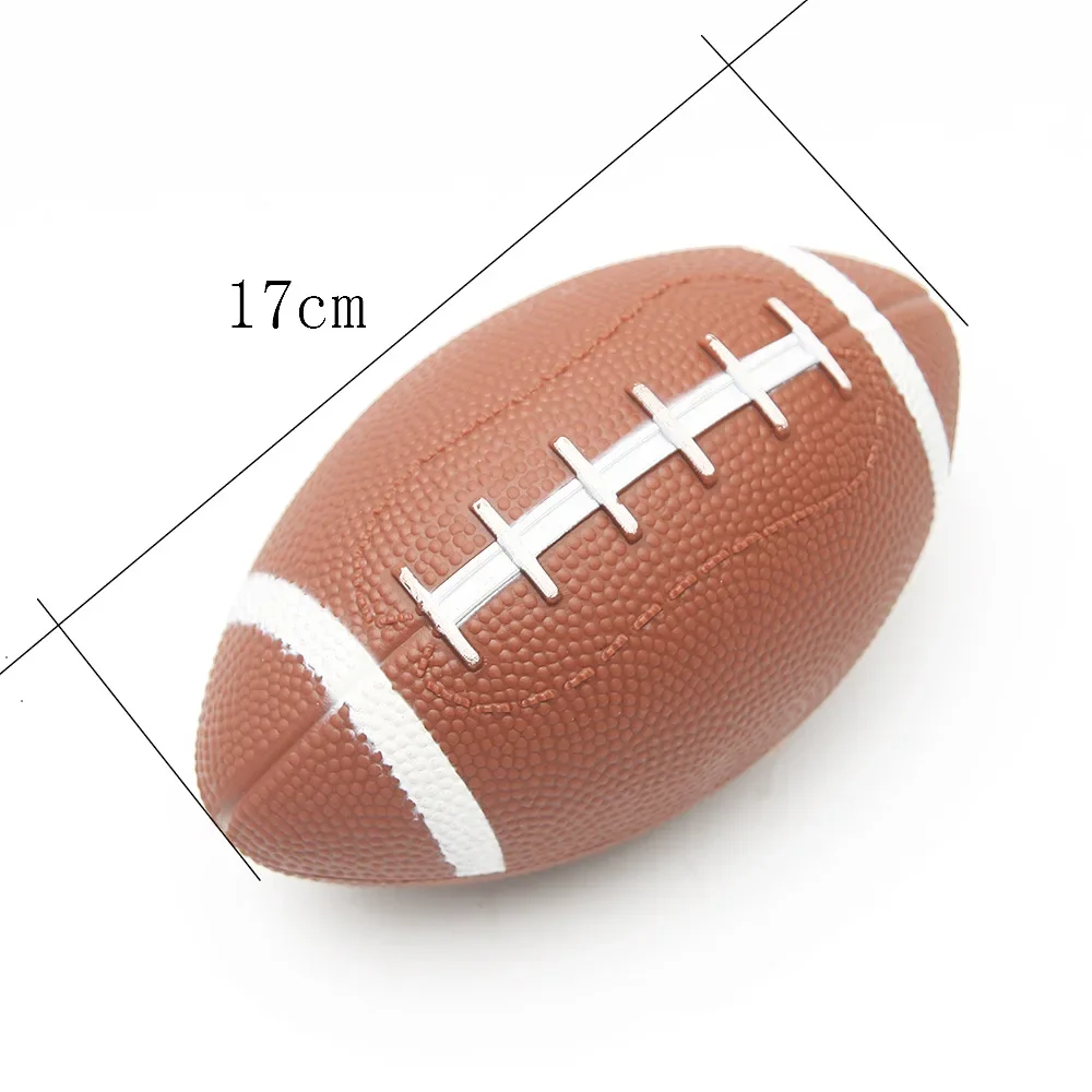 3pcs/set Toy Balls (1 Basketball +1 Football +1 Rugby ball) Safety Rubber Toys Sport Game Kids Outdoor Games Infaltable Ball Toy