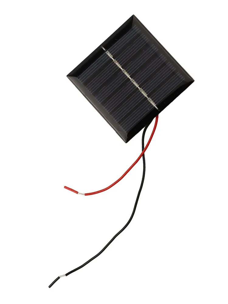 Compact Mini Solar Panel 0 4W Perfect Fit for Garden Lighting Solutions Made from Polycrystalline with Connection Wires