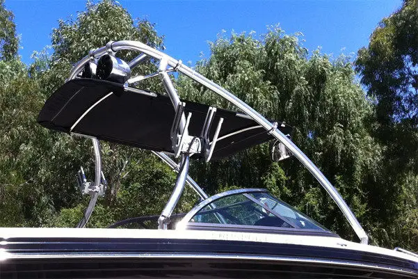 

Yacht Ship Speedboat Surf Slide Tower Ceiling 1350V Edition Black Awning Awning Sunscreen