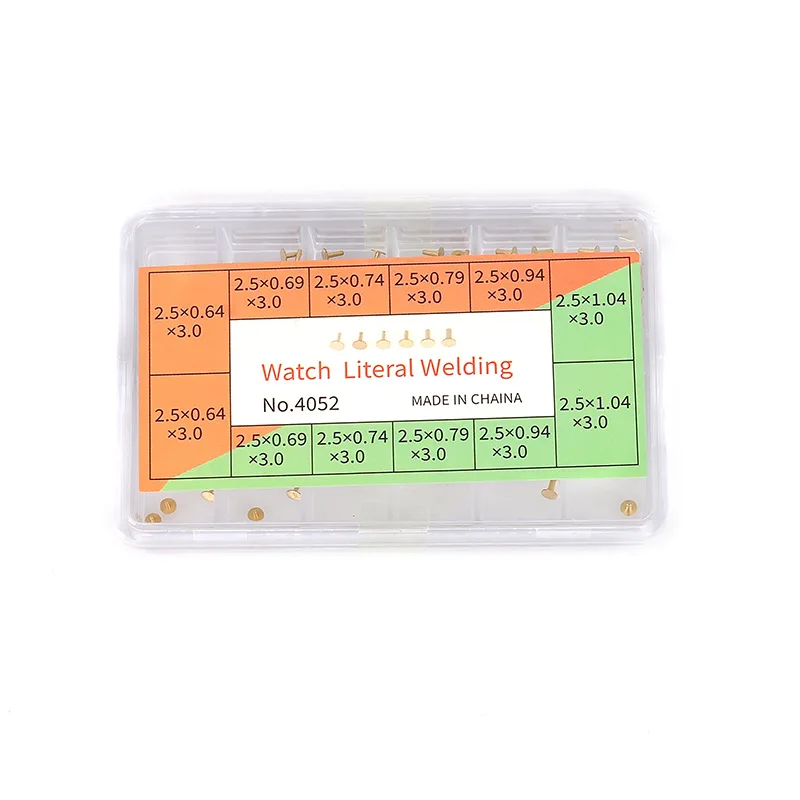 Watch Dial Feet for Repair - Boxed Assortment of Replacement Dial Feet & Soldering Pads
