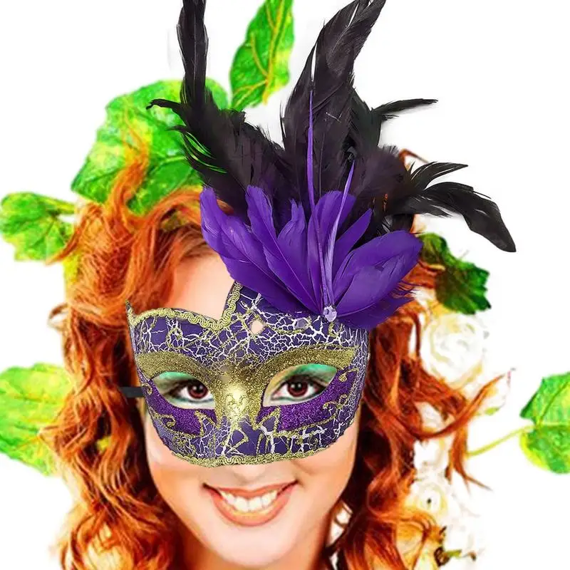 Masquerade Face Cover Mardi Gras Facial Cover Carnival Halloween Facial Cover For Masquerade Face Cover For Cosplay