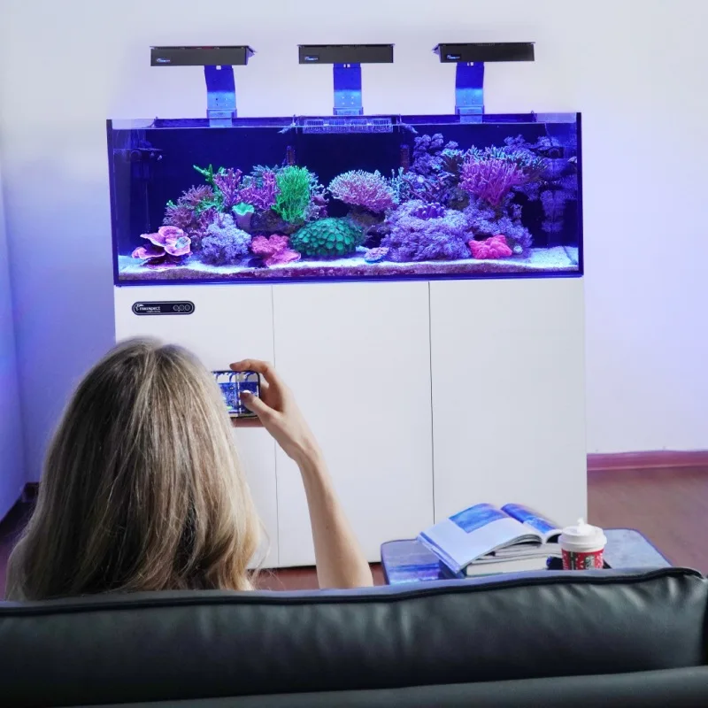 

Professional ultra-white glass fish tank, smart coral tank