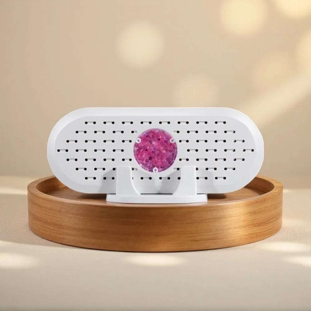 Deshumidificador eléctrico reciclable con carga USB, absorbente de humedad portátil reutilizable, diseño compacto Visible, Mini secador de aire para Baño
