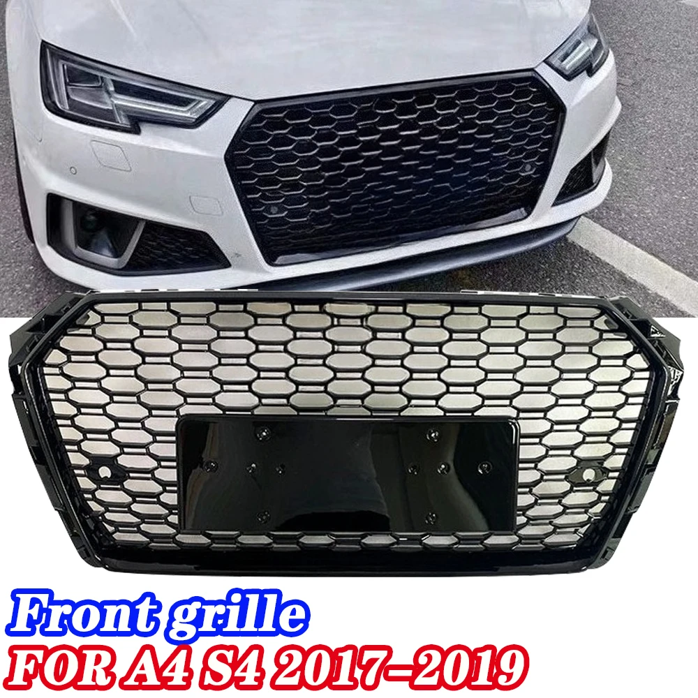 

Подходит для модификации центральной решетки A4L S4 A4 B9 к сотовой решетке переднего бампера A4L RS4 2017-2019 гг.